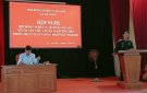 Hội đồng Nghĩa vụ Quân sự xã Hà Long họp xét duyệt tiêu chẩn công dân trong độ tuổi thực hiện nghĩa vụ quân sự năm 2024